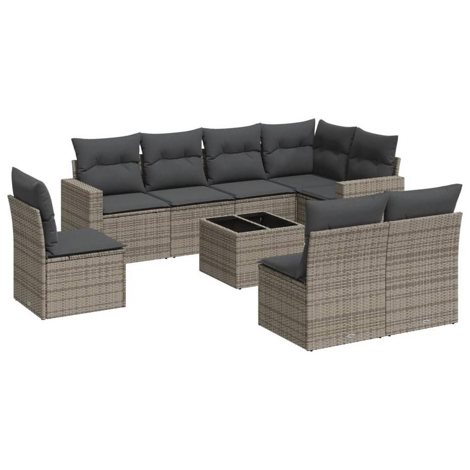 Garten sofagarnitur poly-rattan