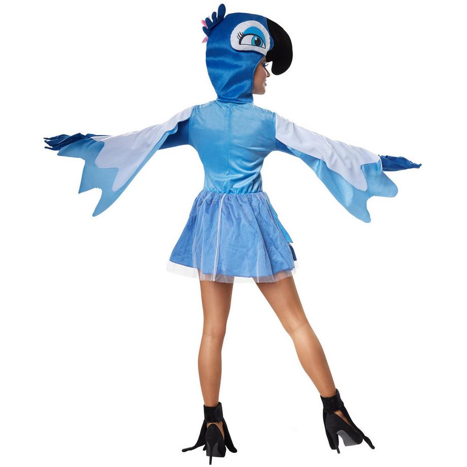 Tectake  Frauenkostüm Possierlicher Paradiesvogel 