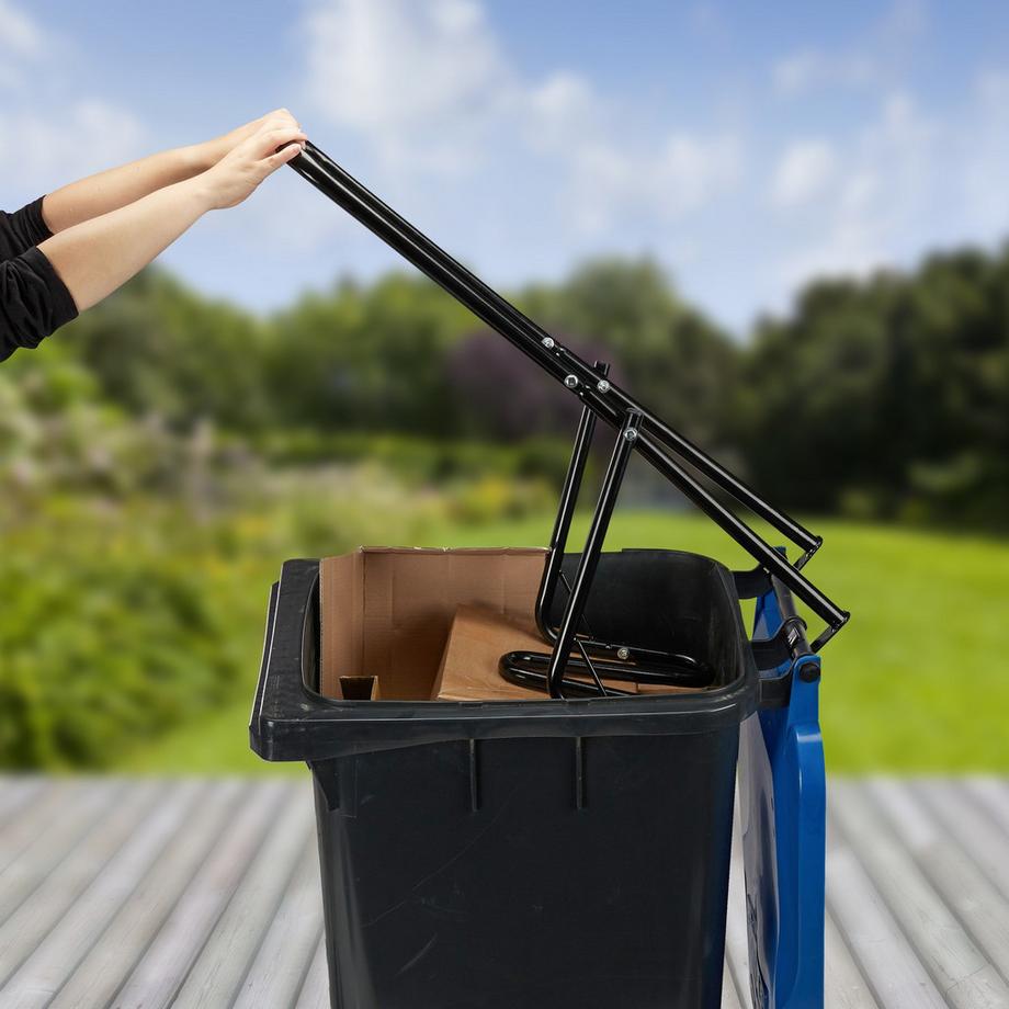 Northix Pressa per rifiuti per cassonetti a ruote  