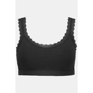 Ulla Popken  Bustier, motif ajouré, dentelle 