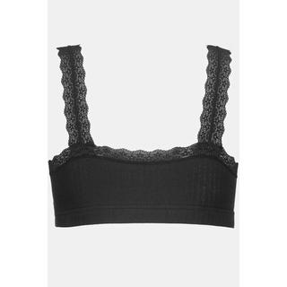 Ulla Popken  Bustier, motif ajouré, dentelle 