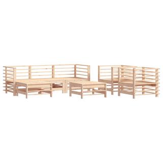 VidaXL Garten lounge set holz  