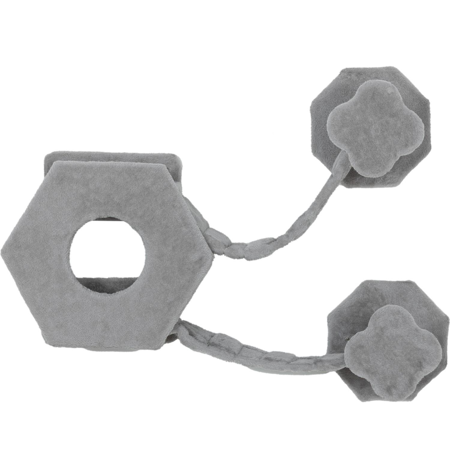 Northio  Mur d'escalade pour chat, chaise longue pour chat avec marches, grotte pour chat, tour de plongée, balle jouet, plate-forme pour chat jusqu'à 5 kg, gris clair 