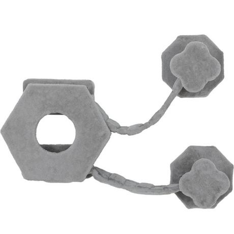 Northio  Mur d'escalade pour chat, chaise longue pour chat avec marches, grotte pour chat, tour de plongée, balle jouet, plate-forme pour chat jusqu'à 5 kg, gris clair 