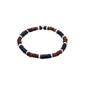 Bracelet Hommes Heishi Perles Vintage Surfer