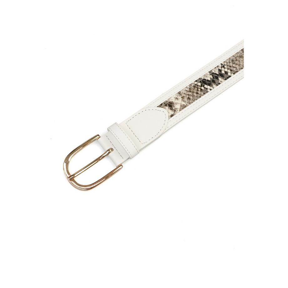 AVANT-GARDE PARIS  Ceinture imprimé serpent double motif 