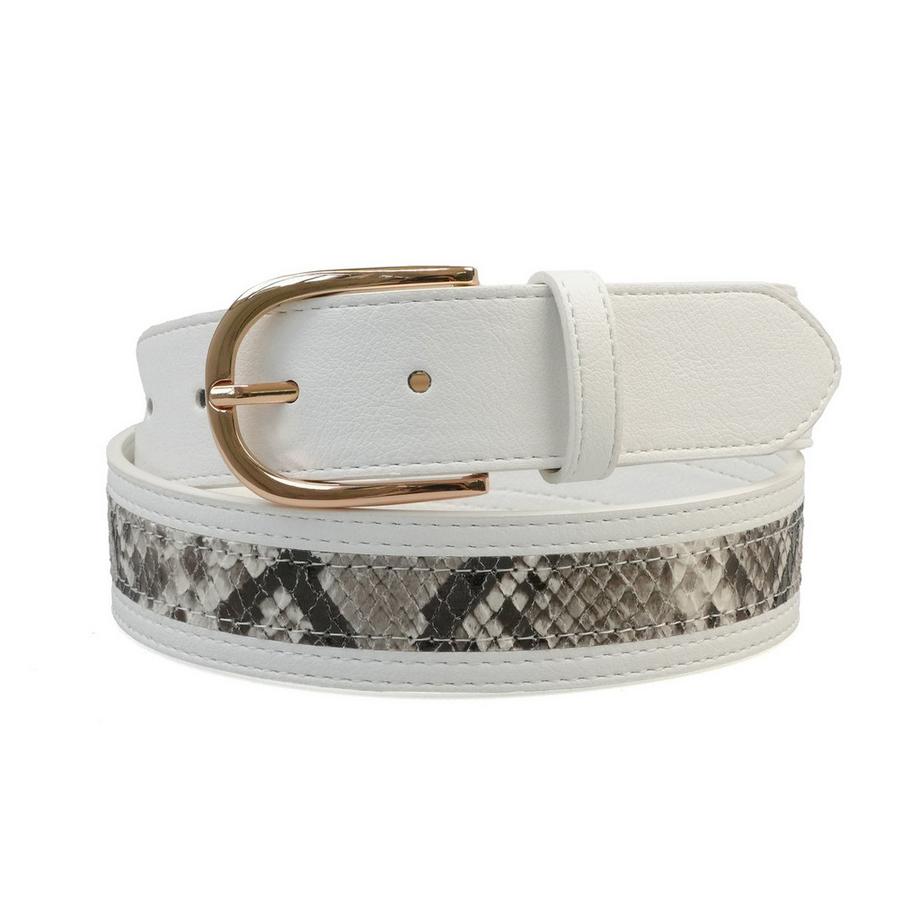 Ceinture imprimé serpent double motif