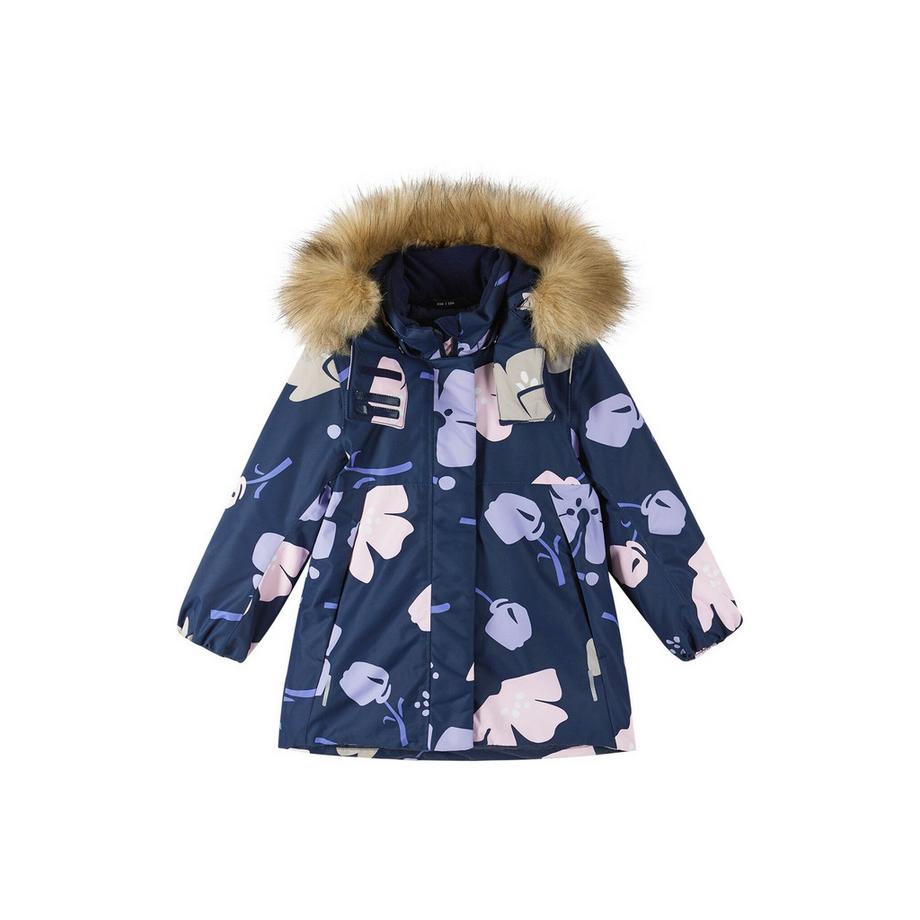Reima  tec Mädchen Winterjacke Muurame Navy 