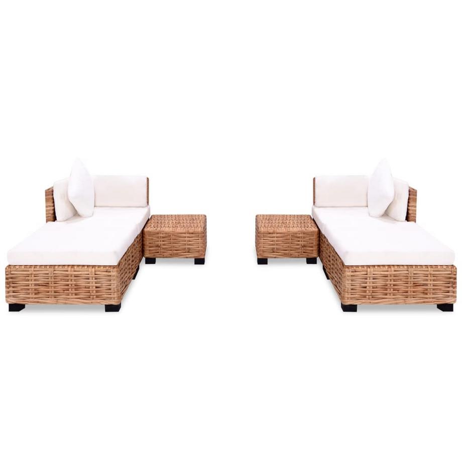 VidaXL Sofa-set rattan  