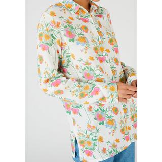 Damart  Bluse aus Viskose mit Blumendruck. 