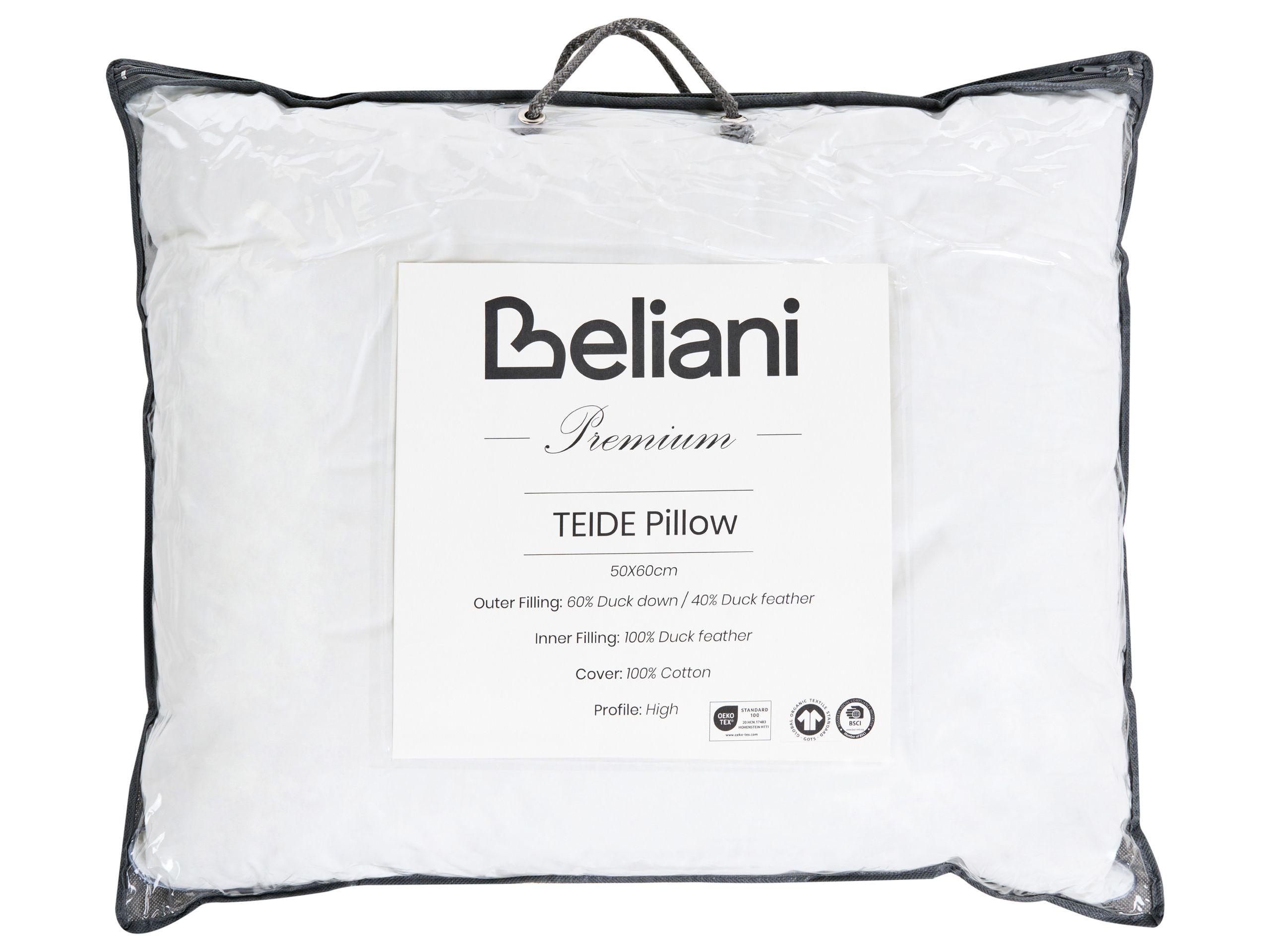 Beliani TEIDE Cuscino 3 Camere Cotone  