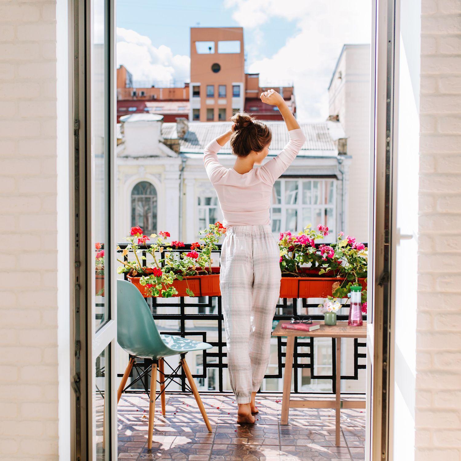 Northix Table pliante rectangulaire en bois marron  