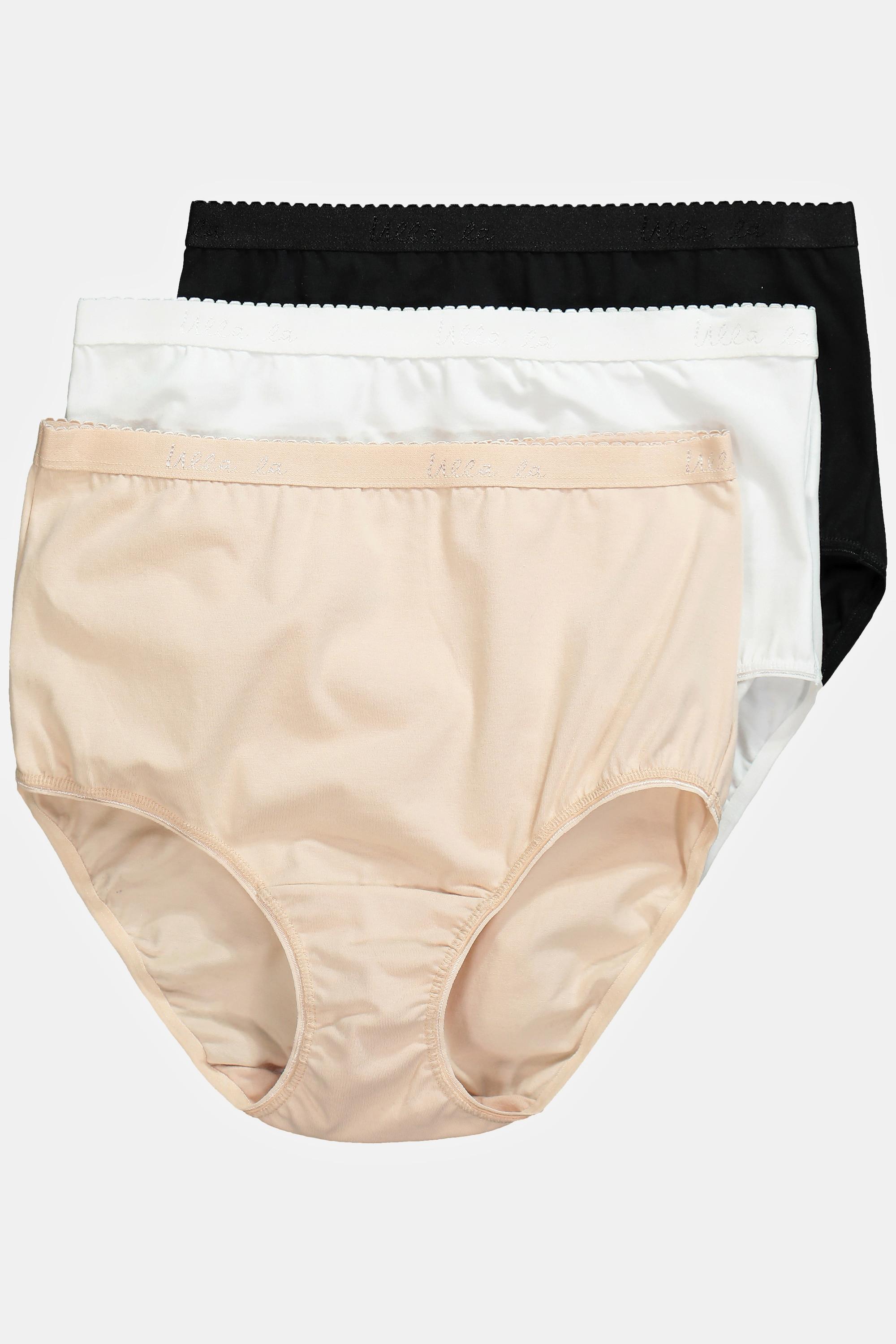 Ulla Popken  Maxislips, 3er-Pack, High Waist 