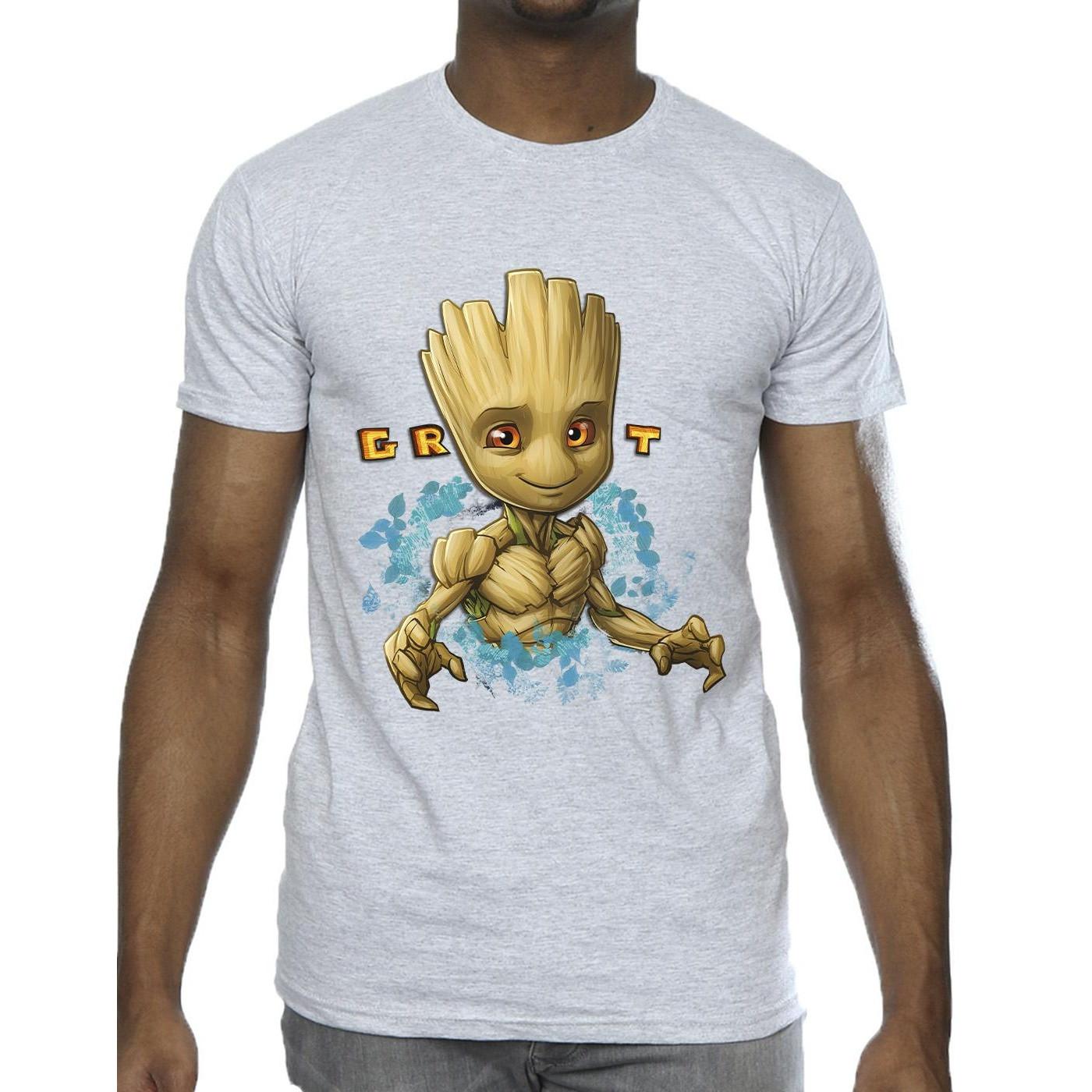 Guardians Of The Galaxy Groot Grafikdruck T-Shirt  