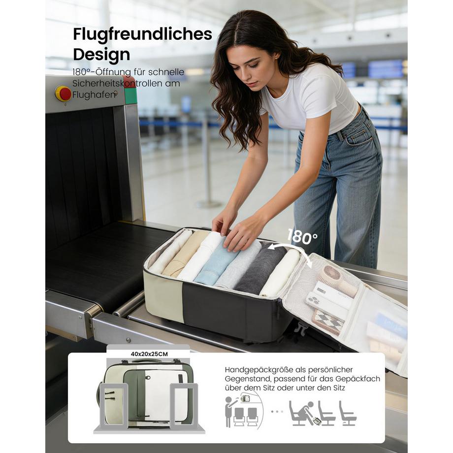 Only-bags.store Handgepäck Rucksack Flugzeug, Easyjet Reiserucksack  