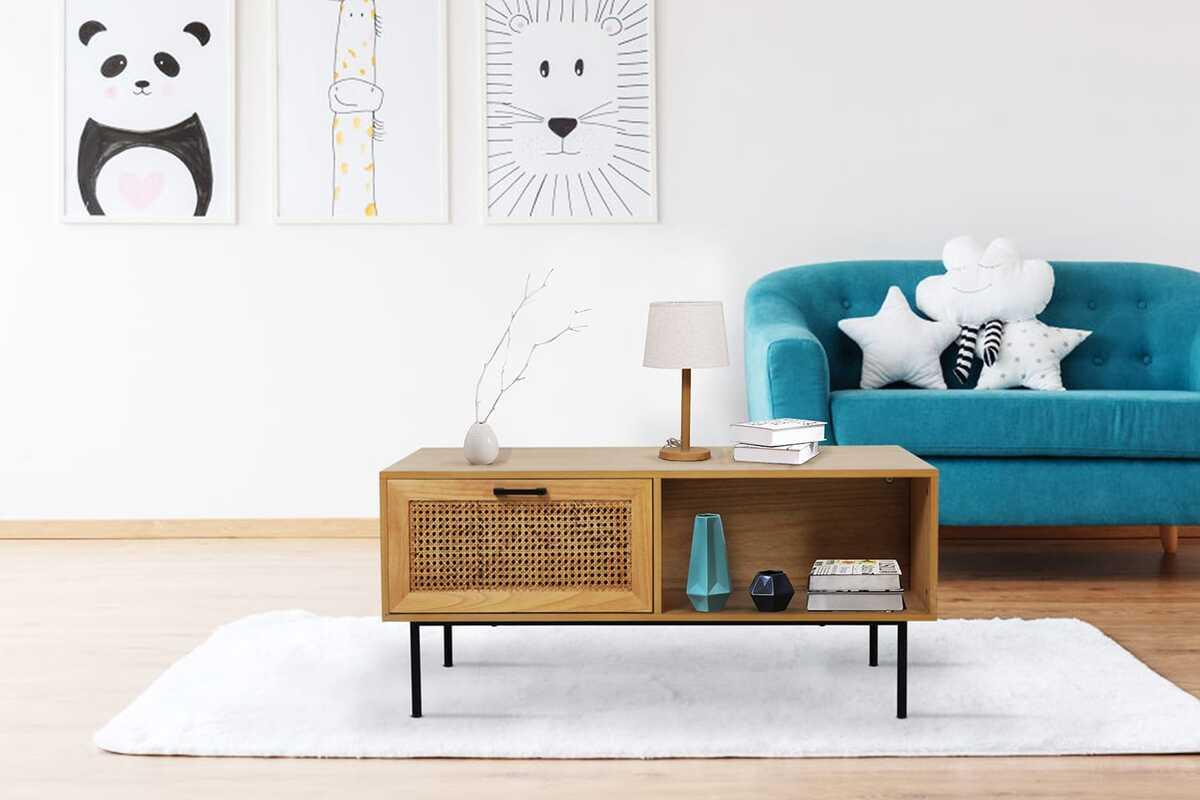 mutoni Couchtisch Sedara natur 110x59  