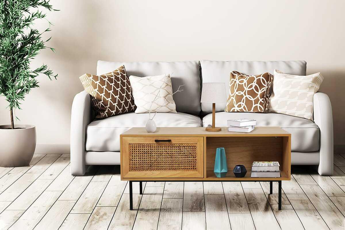 mutoni Couchtisch Sedara natur 110x59  