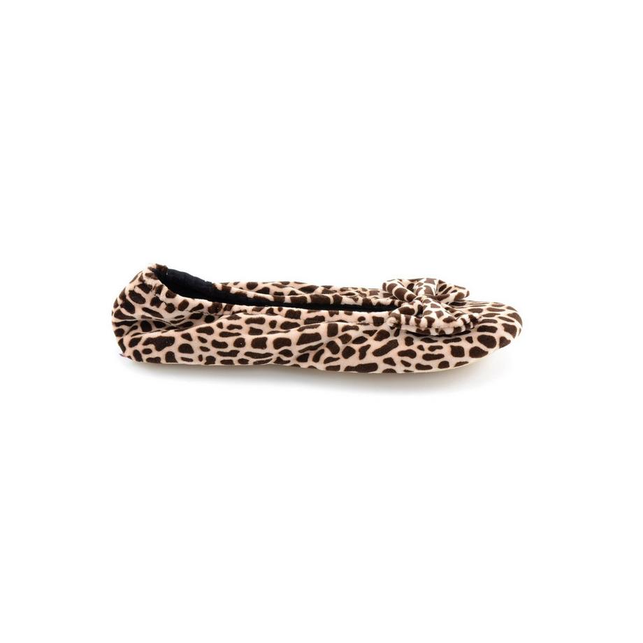 isotoner Girafe Ballerines Pantoufles  