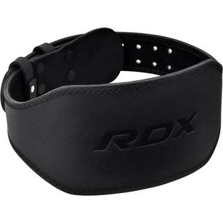 RDX SPORTS  RDX 6 Inch Ceinture de gymnastique et d'haltérophilie en cuir rembourré 