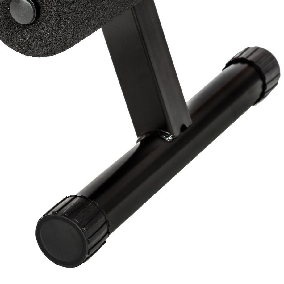 Tectake  Banc de musculation, d'haltérophilie en acier  pliable pour un gain de place 