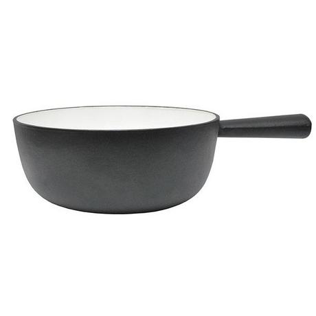 Heidi Cheese Line Caquelon aus schwarzem Gusseisen, Heidi Cheese Line  