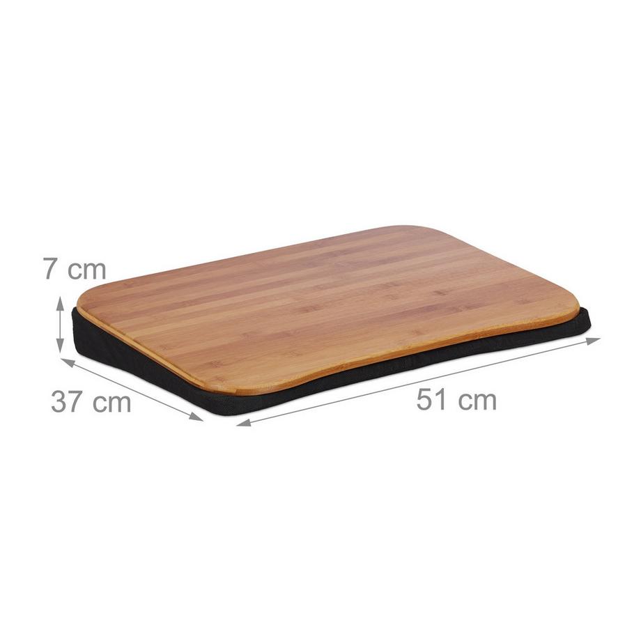 B2X  Kissen für Laptop aus Bambus 