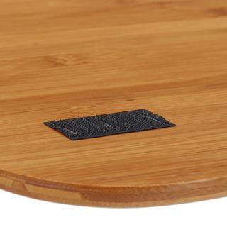 B2X  Coussin pour ordinateur portable en bambou 