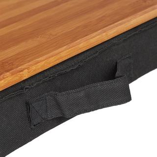 B2X  Coussin pour ordinateur portable en bambou 