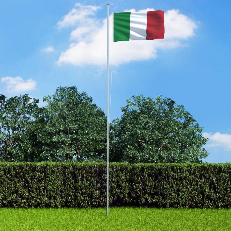 VidaXL Drapeau italie  