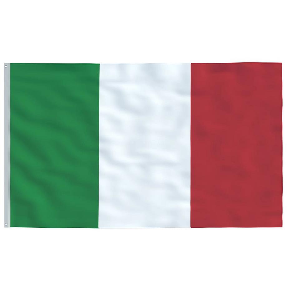 VidaXL Drapeau italie  