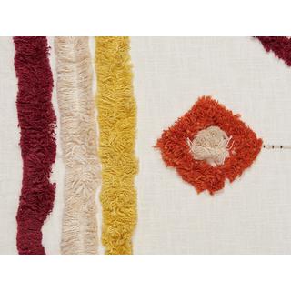 Beliani AMROHA Coperta Cotone Boho  