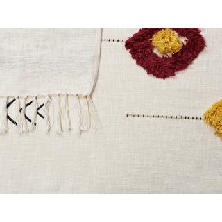 Beliani AMROHA Coperta Cotone Boho  