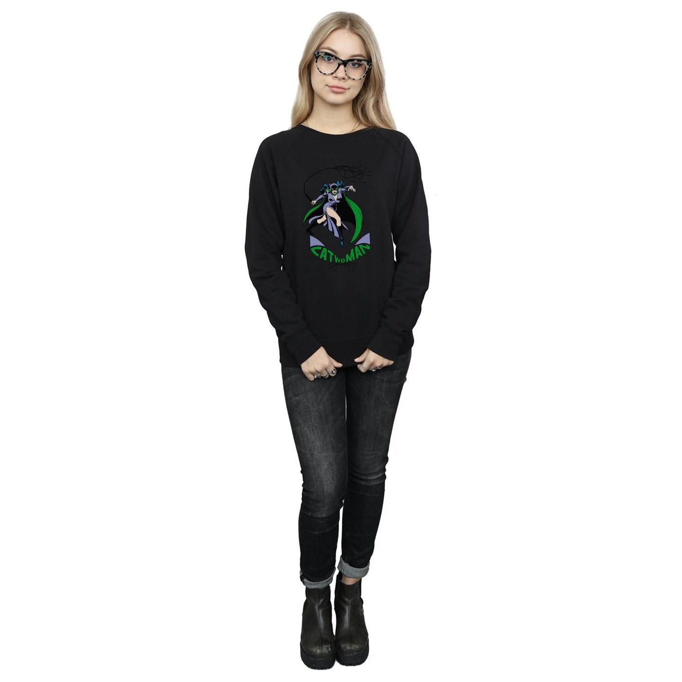 DC COMICS  Catwoman Whip Sweatshirt 