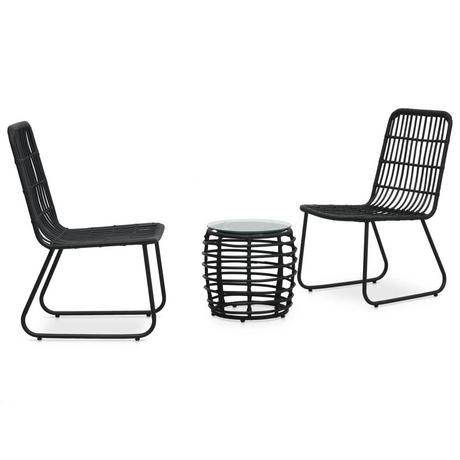 VidaXL Bistro-set poly-rattan  