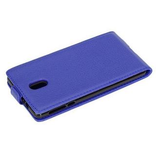 Cadorabo  Housse compatible avec Nokia 3 2017 - Coque de protection au design flip en similicuir lisse 