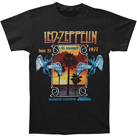 Led Zeppelin Inglewood Led Zeppelin Konzert T-Shirt  