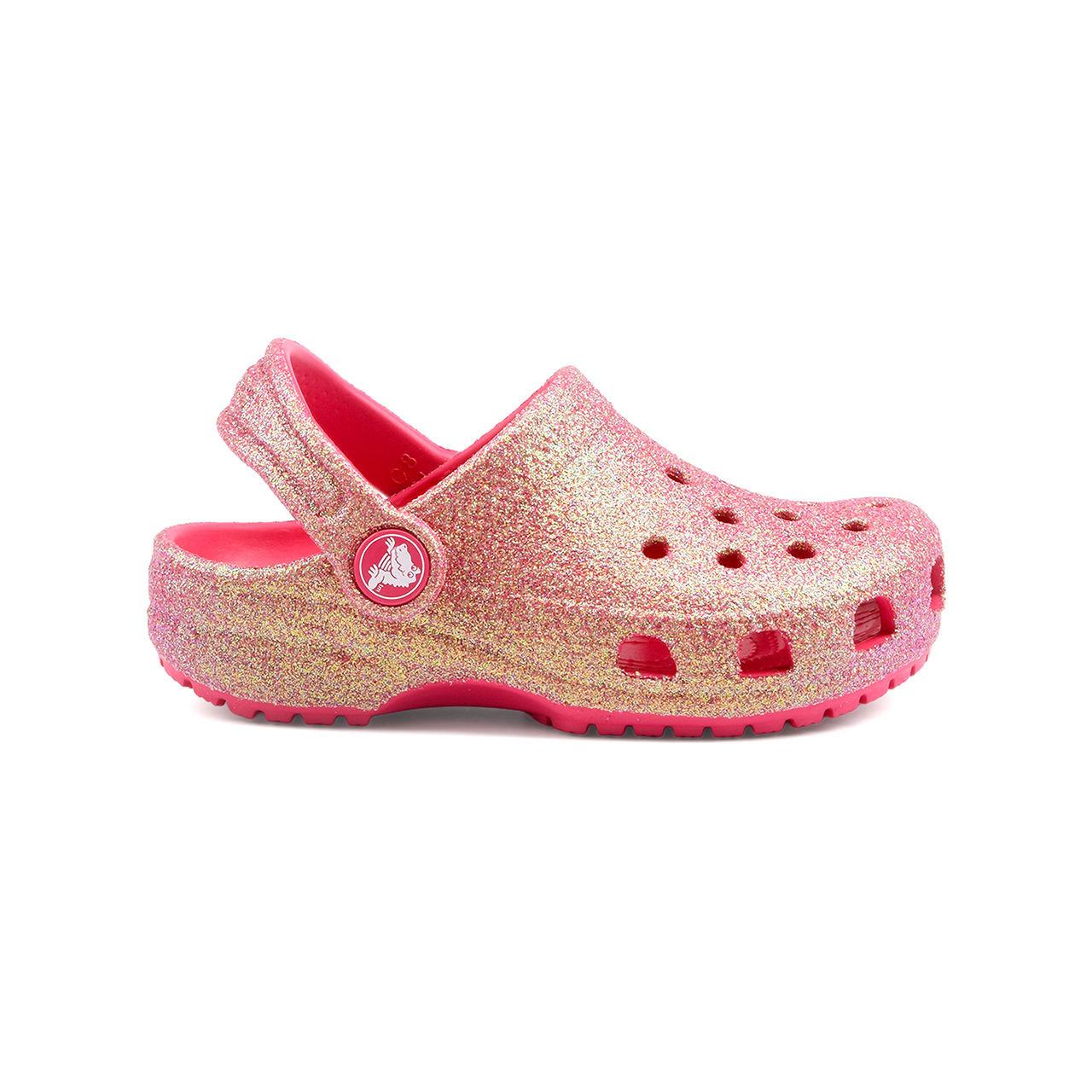 crocs  Classic IridesGlitter Clog-25 