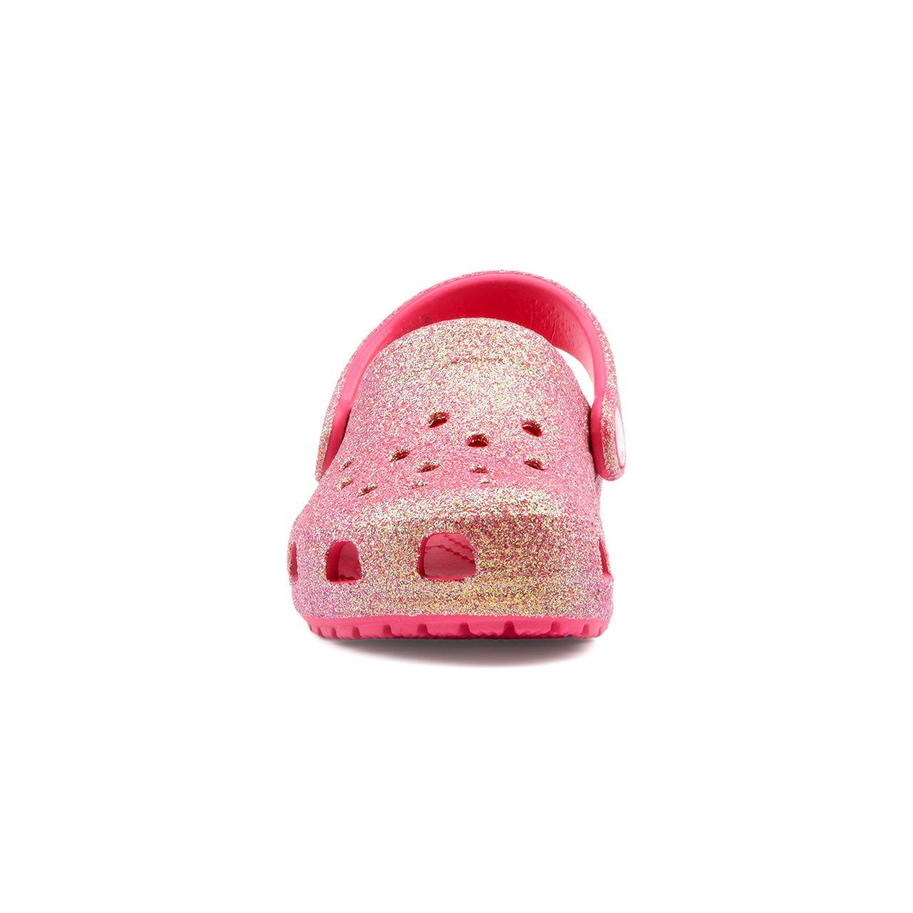 crocs  Classic IridesGlitter Clog-25 