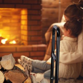 Northio Carretto di legno con ruote  