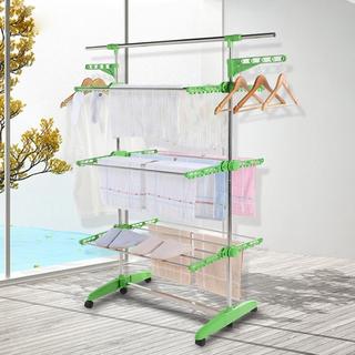 Northio Appendiabiti funzionale per asciugare, verde  