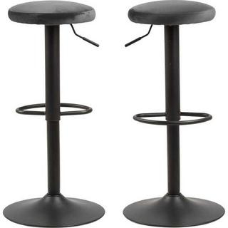 mutoni Tabouret de bar Clint gris foncé  