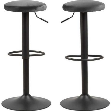 mutoni Tabouret de bar Clint gris foncé  