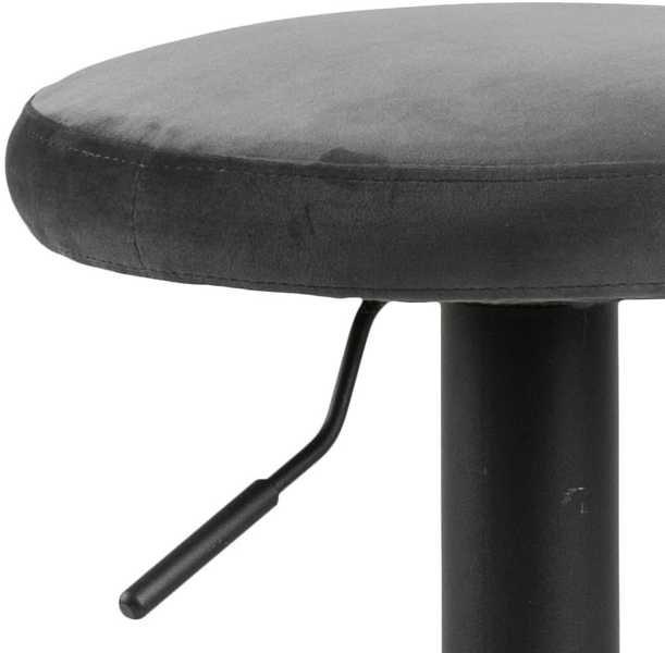 mutoni Tabouret de bar Clint gris foncé  