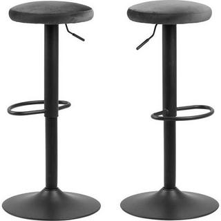 mutoni Tabouret de bar Clint gris foncé  