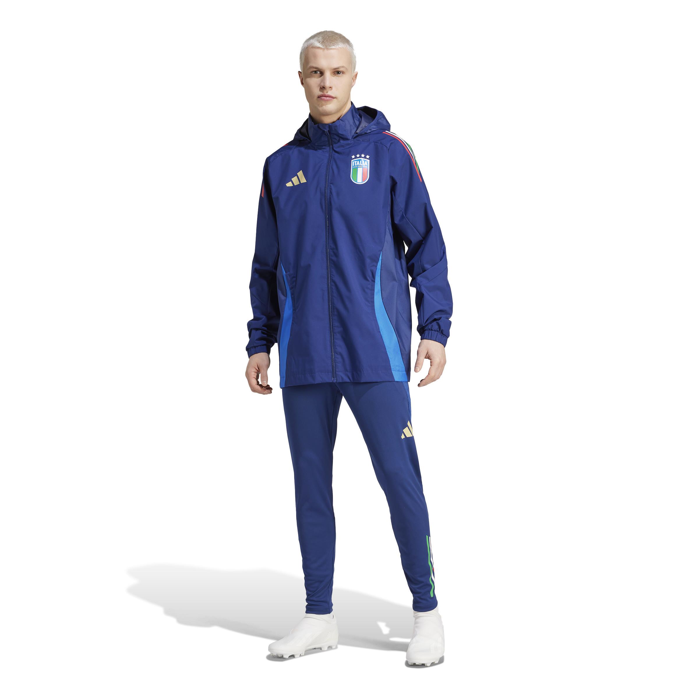 adidas  regenjacke italien euro 2024 