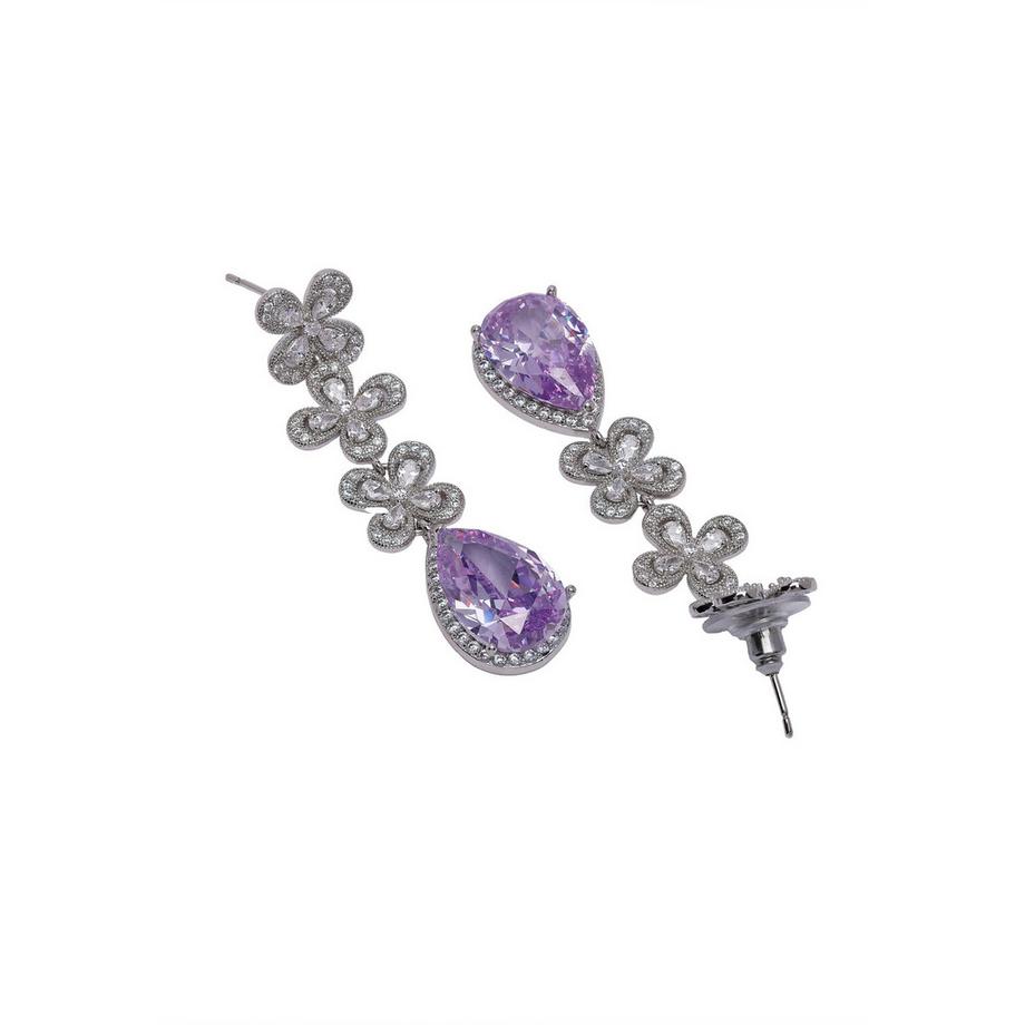 AVANT-GARDE PARIS  Diva Orecchini a Goccia Triplo Fiore 