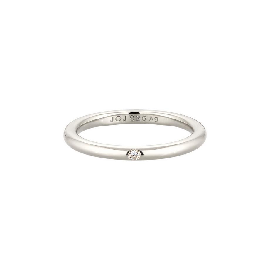 Elli  Bague Bague Avec Pierres Cristaux Swarovski 925 Sterling Silver 