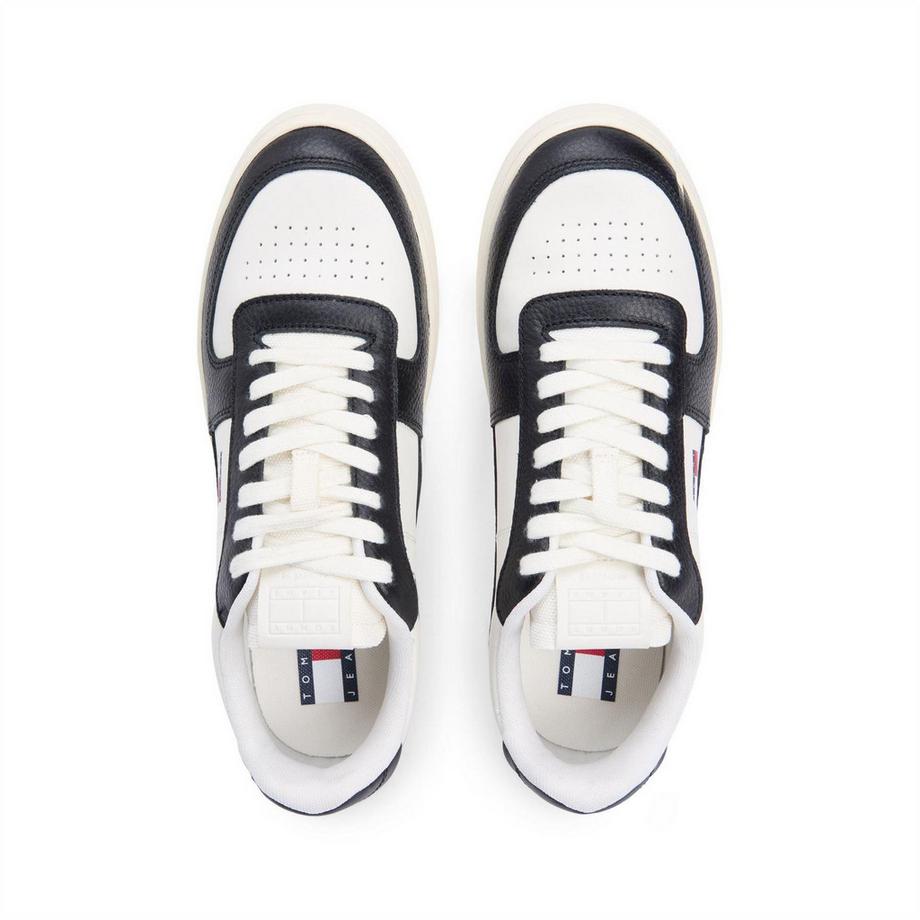 TOMMY JEANS Scarpe Sportive Archive 98 in Pelle Taglio Basso  
