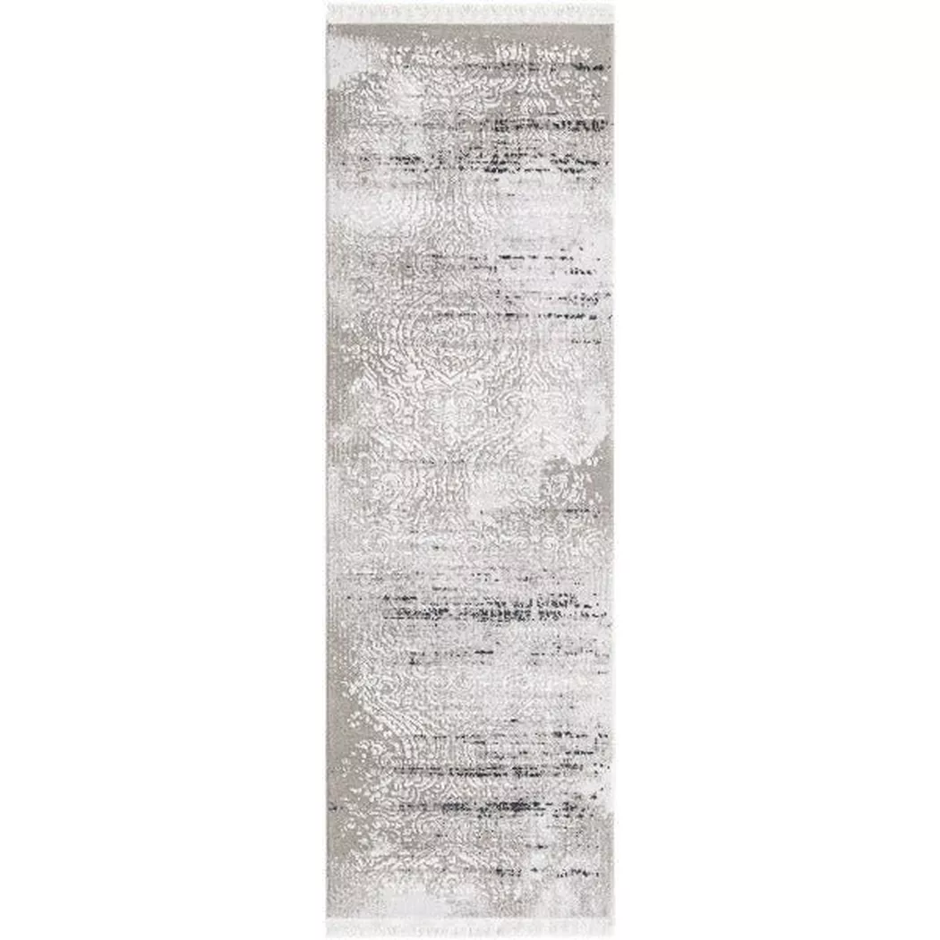 Hadorn - Teppich Davos Charme, 60x180 cm, Grau