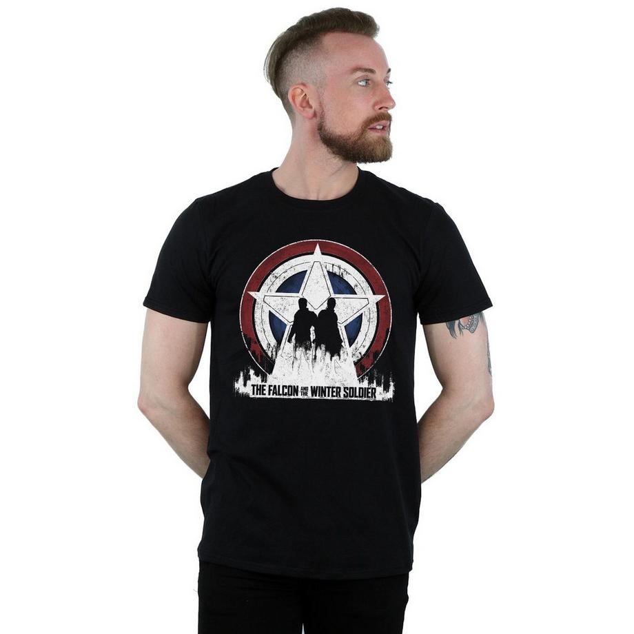 MARVEL The Falcon and The Winter Soldier Grafikdruck T-Shirt  